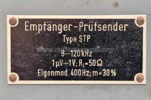 Empfänger-Prüfsender STP BN 4070; Rohde & Schwarz, PTE (ID = 2956189) Equipment