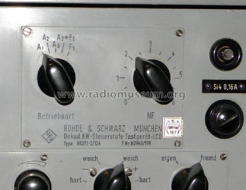 Kurzwellensender 100 Watt SK010 / 622.16; Rohde & Schwarz, PTE (ID = 1774072) Commercial Tr