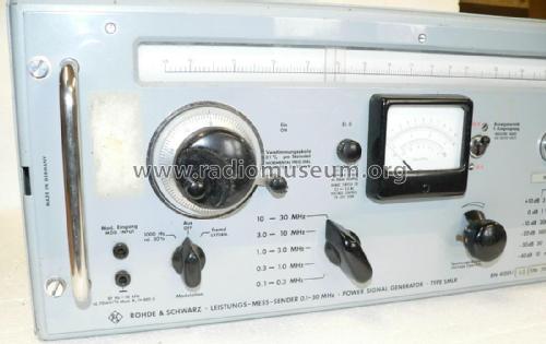 Leistungs-Mess-Sender SMLR BN41001/60; Rohde & Schwarz, PTE (ID = 2098947) Equipment