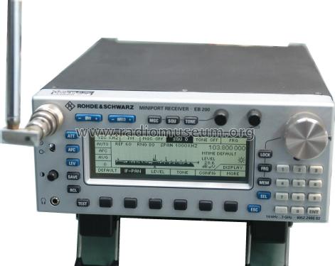 Miniport Receiver Empfänger EB200 4052.2000.02 .03; Rohde & Schwarz, PTE (ID = 2754563) Commercial Re