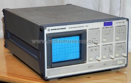 Panorama Monitor EPM 843.9507.02; Rohde & Schwarz, PTE (ID = 2602865) Equipment