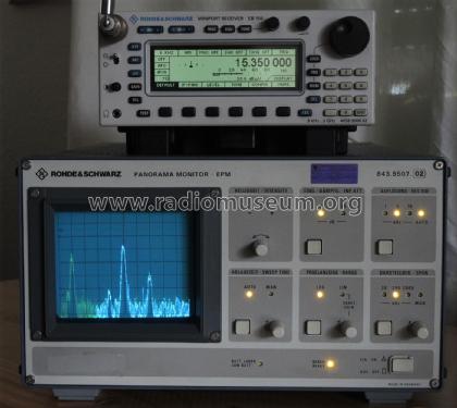 Panorama Monitor EPM 843.9507.02; Rohde & Schwarz, PTE (ID = 2602867) Equipment