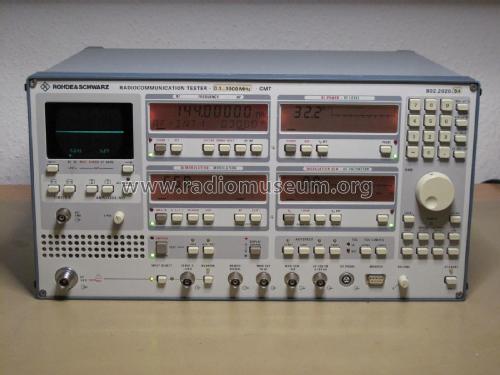 Radiocommunication Tester CMT54; Rohde & Schwarz, PTE (ID = 2228736) Equipment