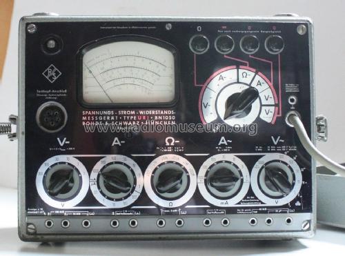Röhrenvoltmeter URI ; Rohde & Schwarz, PTE (ID = 1846096) Equipment