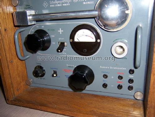 Schallpegelzeiger EZG BN450; Rohde & Schwarz, PTE (ID = 1663133) Equipment