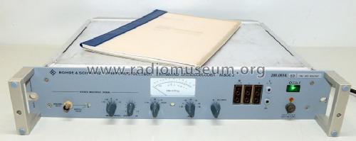 Stereomessdecoder MSDC-2 281.0514; Rohde & Schwarz, PTE (ID = 1660438) Equipment