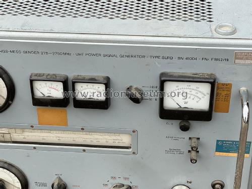 UHF-Leistungs-Messsender SLRD ; Rohde & Schwarz, PTE (ID = 2441851) Equipment