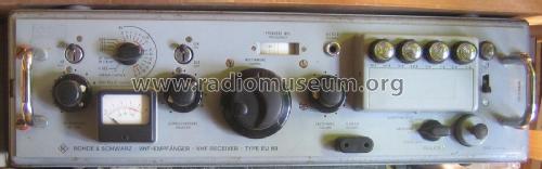 VHF-Empfänger - Receiver EU89; Rohde & Schwarz, PTE (ID = 2333046) Commercial Re
