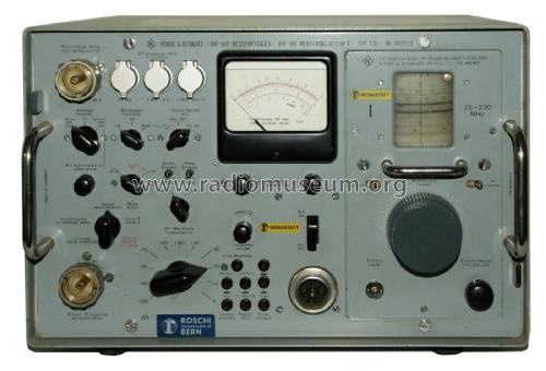 VHF-UHF-Messempfänger - Monitoring Receiver ESU BN 150021, 150021/2; Rohde & Schwarz, PTE (ID = 1760222) Equipment