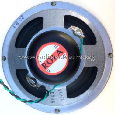 3 Watt, 5' Loudspeaker. 5F; Rola Company AUS Pty (ID = 2435891) Altavoz-Au