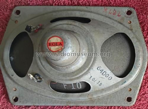3½ Watt, 6' x 4' Elliptical Loudspeaker. 6-4D; Rola Company AUS Pty (ID = 3169849) Lautspr.-K