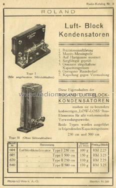 R-C Kopplungselement ; Roland-Werk AG; (ID = 2093432) Radio part