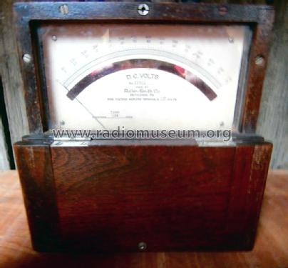 DC Voltmeter ; Roller-Smith Company (ID = 1337158) Equipment