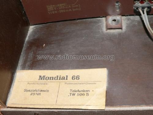 Mondial Luxus 66 Ch= 25101; Rosita, Theo Schmitz (ID = 1333391) Radio