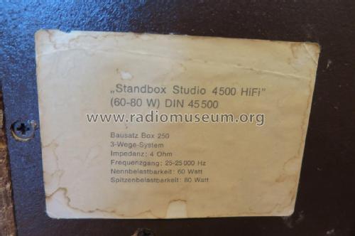 Studio 4500 ; Rosita, Theo Schmitz (ID = 2610801) Radio