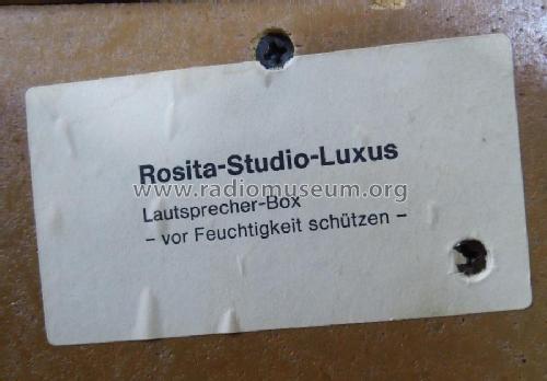 Studio-Luxus 73 Ch= 8075; Rosita, Theo Schmitz (ID = 2622592) Radio