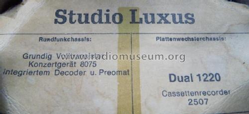 Studio-Luxus 73 Ch= 8075; Rosita, Theo Schmitz (ID = 2622594) Radio