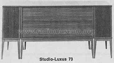 Studio-Luxus 73 Ch= 8075; Rosita, Theo Schmitz (ID = 319983) Radio