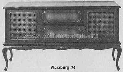 Würzburg 74 Ch= 8075; Rosita, Theo Schmitz (ID = 320428) Radio
