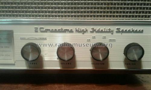 2 Concertone High Fidelity Speakers RE-600; Ross Electronics (ID = 2613033) Radio