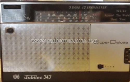 3 Band 12 Transistor FM/AM-SW Super Deluxe Jubilee 343; Ross Electronics (ID = 1438406) Radio