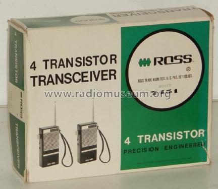 4 Transistor Transceiver 7451; Ross Electronics (ID = 2617099) Citizen