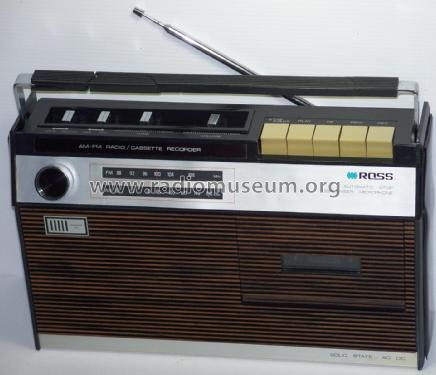 AM-FM Radio / Cassette Recorder 8902; Ross Electronics (ID = 2160458) Radio