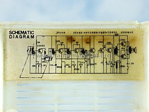 Micro Eight Transistor RE-815 ; Ross Electronics (ID = 2645694) Radio