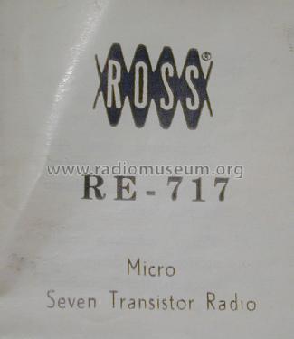 Micro RE717; Ross Electronics (ID = 1283325) Radio