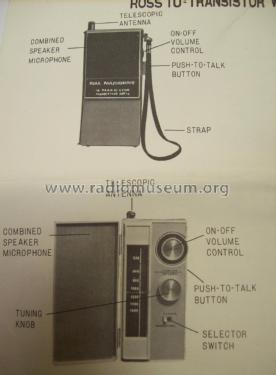 RE-020 Dual Performance ; Ross Electronics (ID = 1729115) Radio