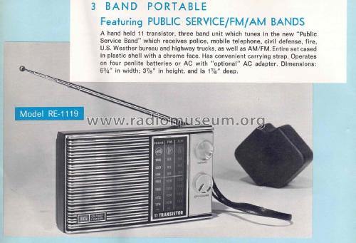 RE-1119 ; Ross Electronics (ID = 2950687) Radio