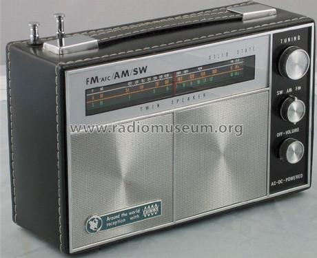 FM/AM/SW Twin Speaker RE-1915-N; Ross Electronics (ID = 1241637) Radio