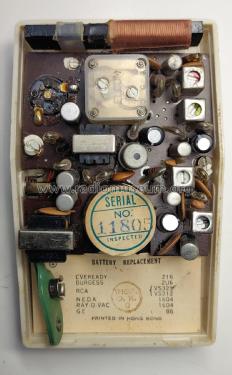 Jubilee 7 Transistor RE-777 Ch= PC-101777; Ross Electronics (ID = 2796525) Radio