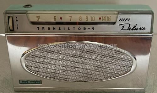 Dynamic Transistor-9 HIFI Deluxe RE-901 ; Ross Electronics (ID = 2736904) Radio