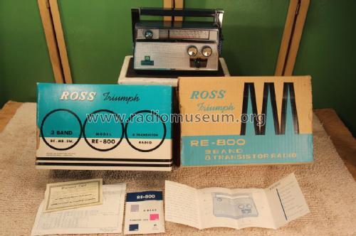 Triumph RE-800; Ross Electronics (ID = 2265877) Radio