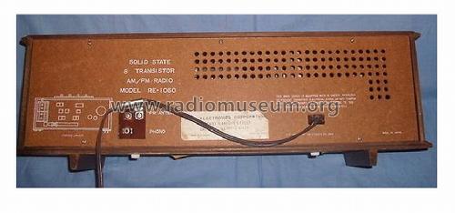 Solid State 8 Transistor AM/FM Radio RE-1060; Ross Electronics (ID = 1215912) Radio