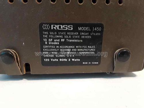 Solid State AC-DC 1450; Ross Electronics (ID = 2267152) Radio