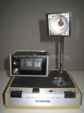 Solid State Wake-O-Matic AM/FM Lamp Radio 5500; Ross Electronics (ID = 2121342) Radio