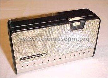 Supreme Ten Transistor ; Ross Electronics (ID = 2392370) Radio