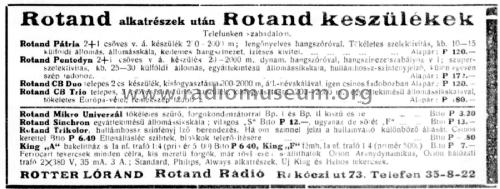 CB Duo ; Rotand Rádió; (ID = 2474180) Radio