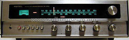 AM/FM HiFi-Stereo Receiver RX-400A; Rotel, The, Co., Ltd (ID = 1298515) Radio