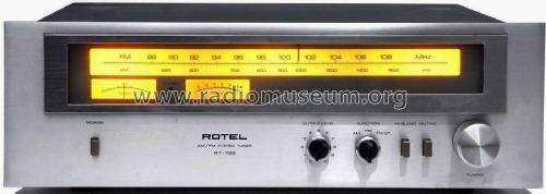 AM/FM Stereo Tuner RT-725; Rotel, The, Co., Ltd (ID = 2508534) Radio