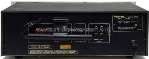 AM/FM Stereo Tuner RT-725; Rotel, The, Co., Ltd (ID = 2508535) Radio