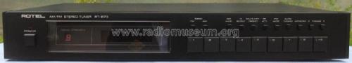 AM/FM Stereo Tuner RT-870; Rotel, The, Co., Ltd (ID = 2350669) Radio