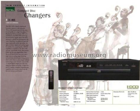 CD Multidisc Changer RCC-955; Roland Electronics (ID = 2366337) R-Player