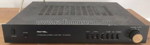 Integrated Stereo Amplifier RA-840BX; Rotel, The, Co., Ltd (ID = 2351234) Verst/Mix