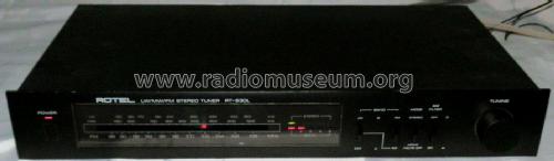 LW/MW/FM Stereo Tuner RT-830L; Rotel, The, Co., Ltd (ID = 2079116) Radio