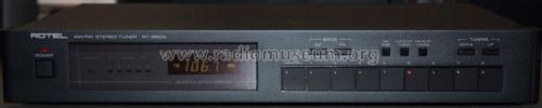 AM/FM Stereo Tuner RT-850A; Rotel, The, Co., Ltd (ID = 2073108) Radio