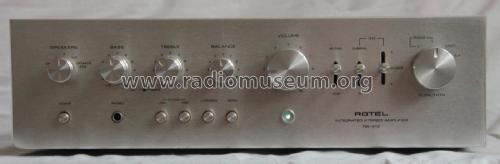 Integrated Stereo Amplifier RA-412; Rotel, The, Co., Ltd (ID = 1858497) Ampl/Mixer