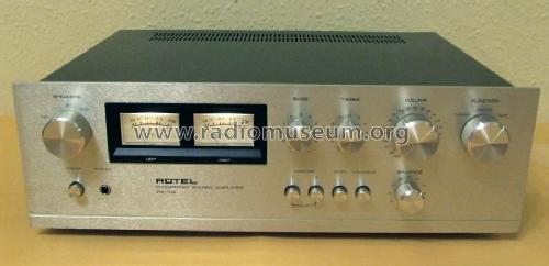 Integrated Stereo Amplifier RA-712; Rotel, The, Co., Ltd (ID = 1380983) Ampl/Mixer